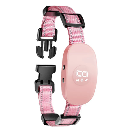 Anti Barking Dog Collar 778 &ndash; Rechargeable Bark Stopper Pink