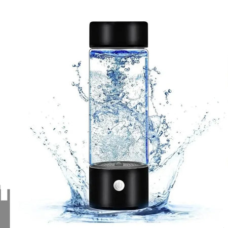 LAAOVEC Hydrogen-Rich Water Cup &ndash; Portable Antioxidant Generator black