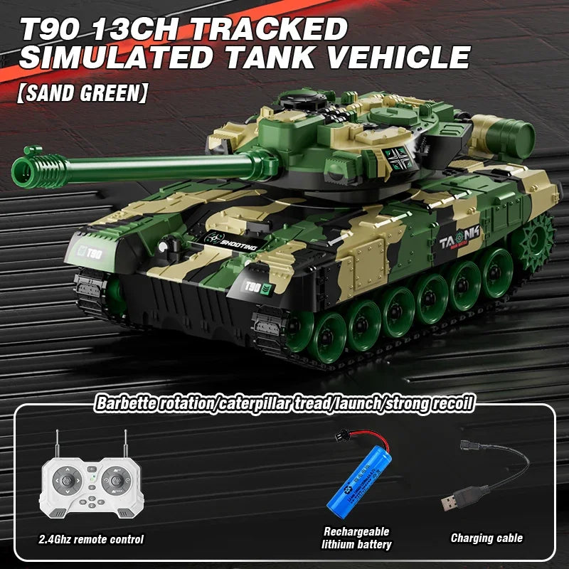 RC Tank 13 Channel &ndash; Shooting Function Battle Ready