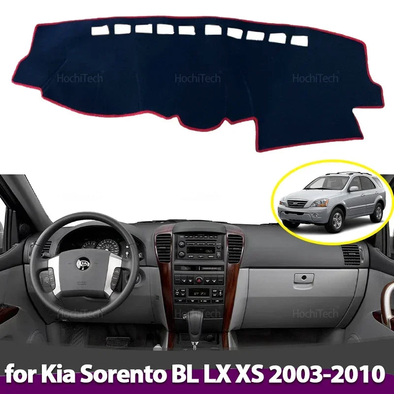Armatuurlaua katte libisemisvastane matt Kia Sorento BL LX XS 2003-2010