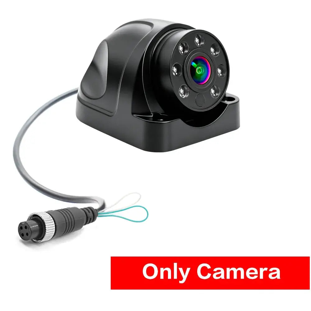 7 Inch 1080P AHD 2CH Split Screen DVR Monitor IP67 Waterproof Night Vision Backup Camera Kit, Rear View Reverse Camera for Truck by InterCyprus Trading Ltd