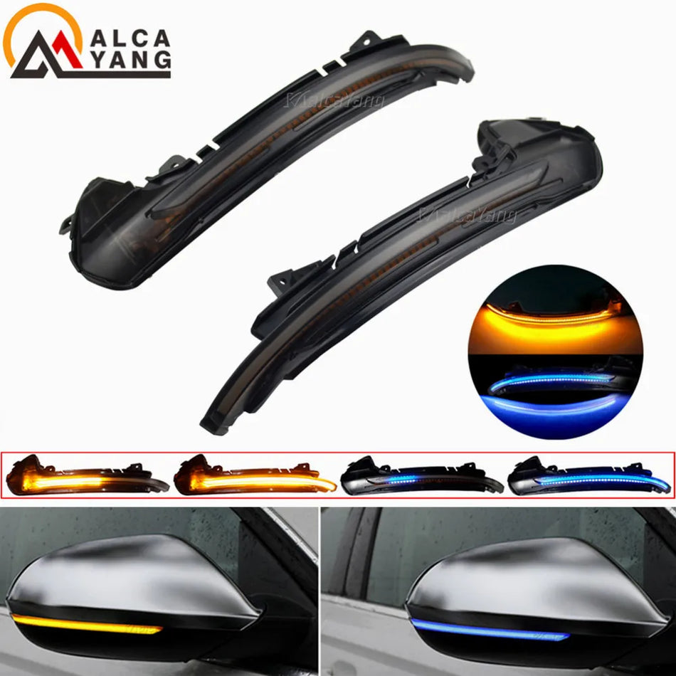 LED Dynamic Turn Signal Lights For Audi A6 C7 4G S6 RS6 2012-2018