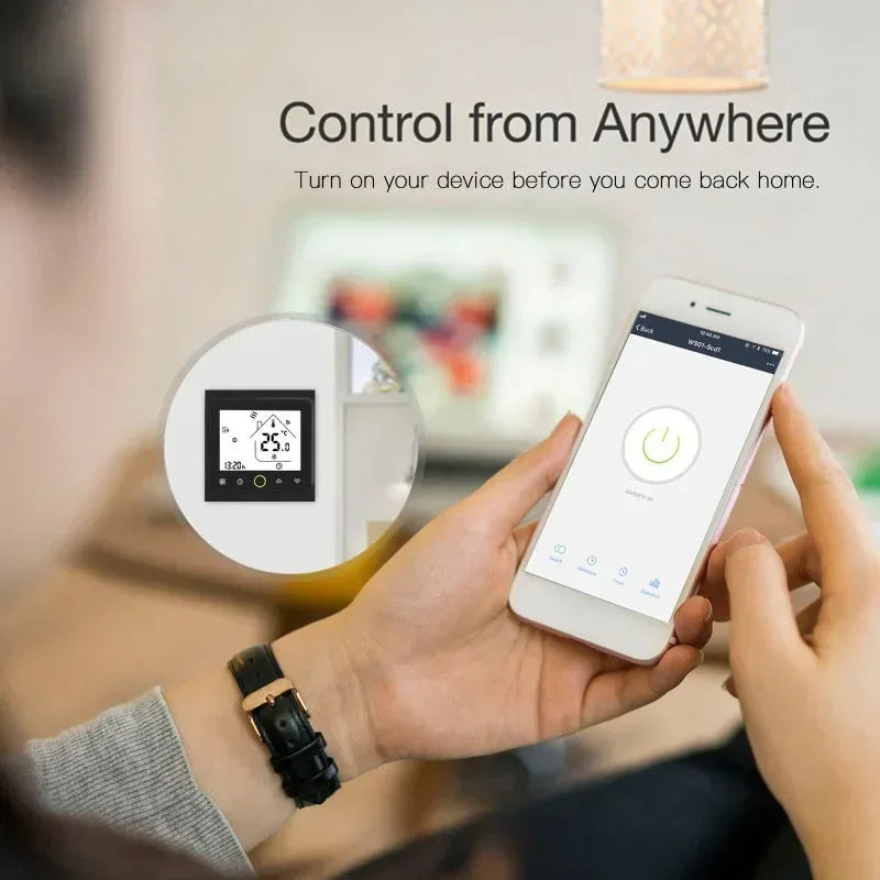 WiFi Smart Thermostat for Central Air by YIDI - Alexa Compatible