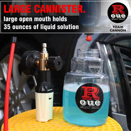 High-Pressure Foam Cannon Soap Generator for Karcher, Nilfisk, Parkside &amp; More