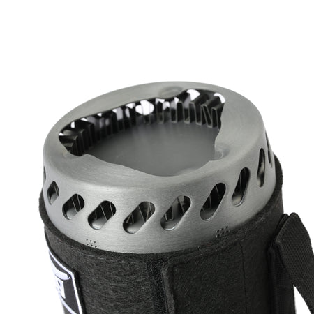 BRS-61 Jet Boil Camping Stove with Heat Exchanger and Quick Burn System