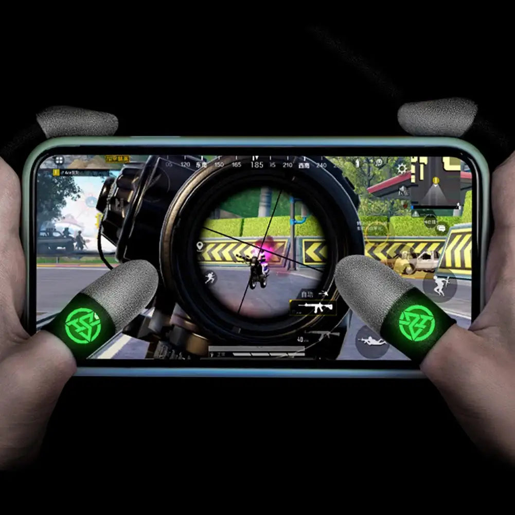 Luminous Fingertips Breathable Finger Sleeve For PUBG Mobile