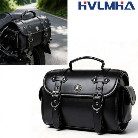 Universal Motorcycle SaddleBag Large Capacity Side Bags Storage Tool Waterproof Modified Bag for Harley Honda Yamaha Suzuki by InterCyprus Trading Ltd