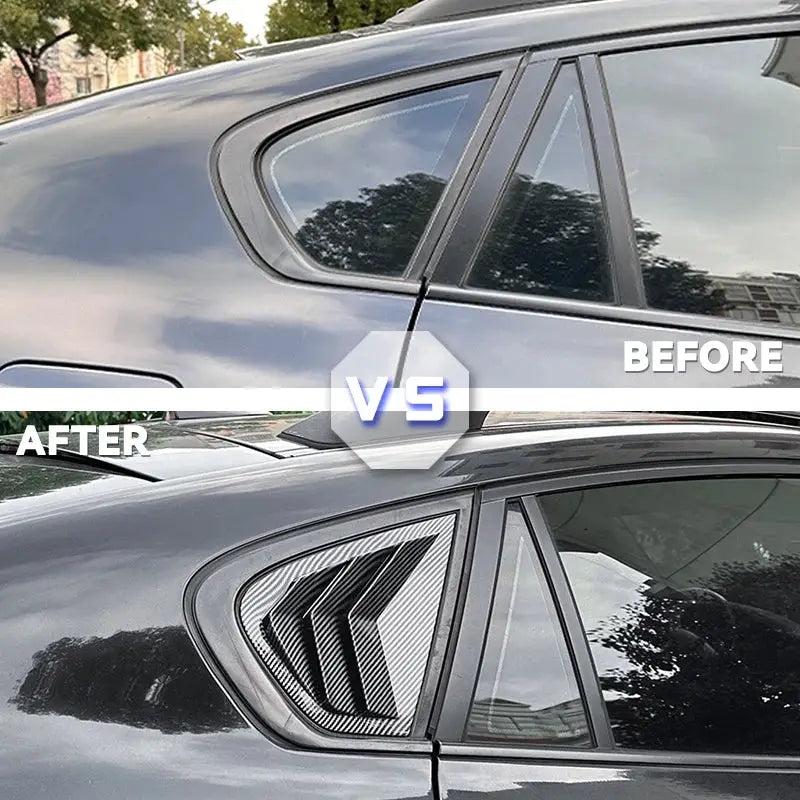For BMW X6 E71 E72 2008-2014 model side window louver cover rear window ventilation louver sunshade car accessories by InterCyprus Trading Ltd