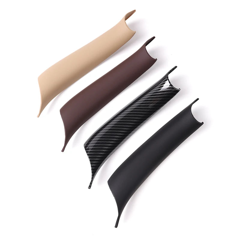 Interior Door Pull Handle Protective Cover ABS Clip-On Trim for BMW F15 F16