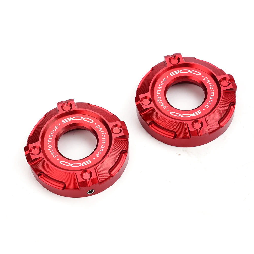 KAWASAKI Z900 Z650 RS Aluminium Alloy Three-Star Column Trim Caps 900-Red