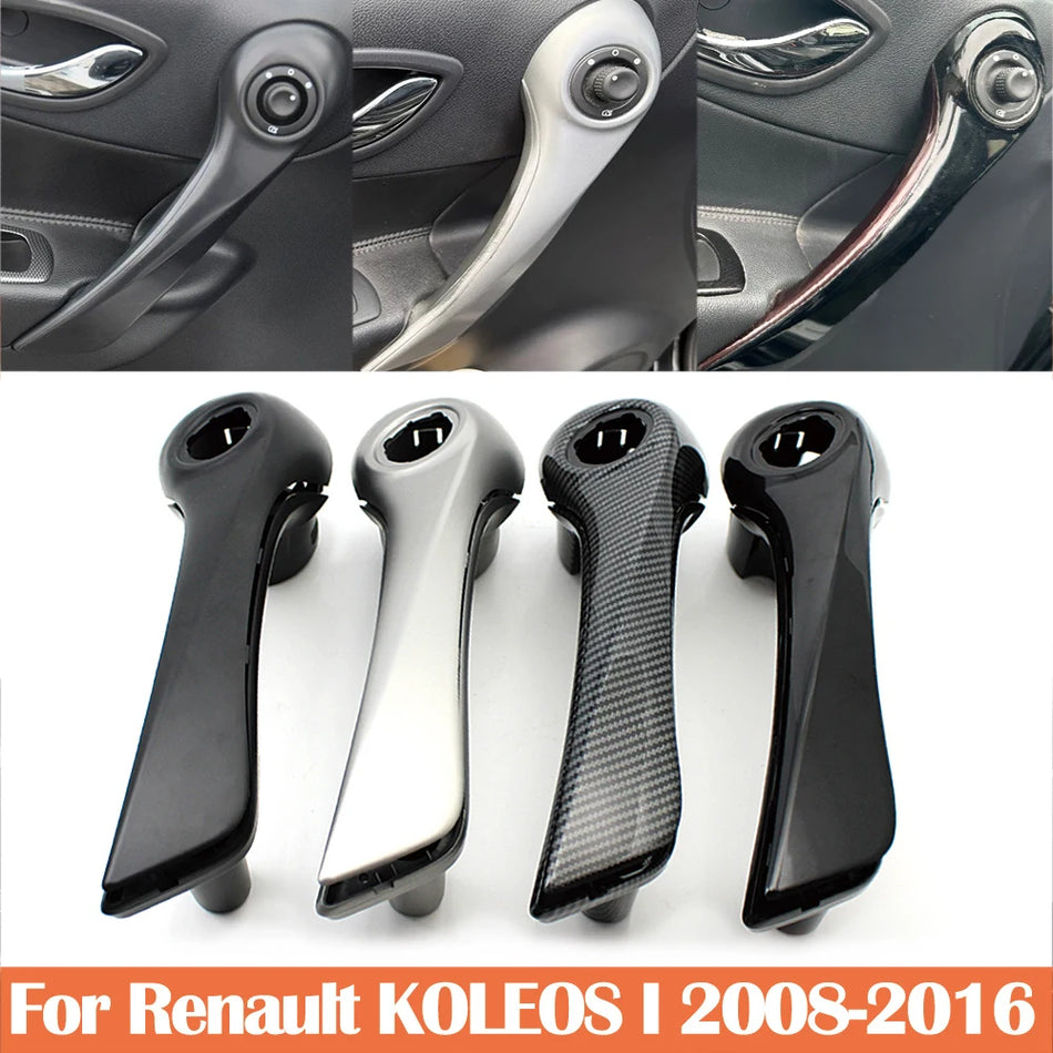 Interior Door Pull Handle With Cover Assembly for Renault Koleos 2008 to 2016 Durable Premium Replacement Part