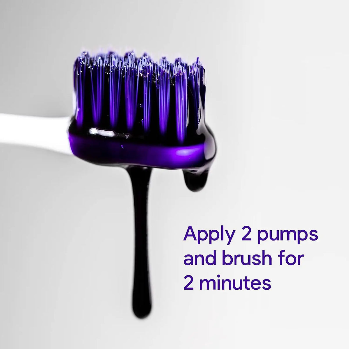 Purple Whitening Toothpaste &ndash; Deep Cleaning Stain Removal