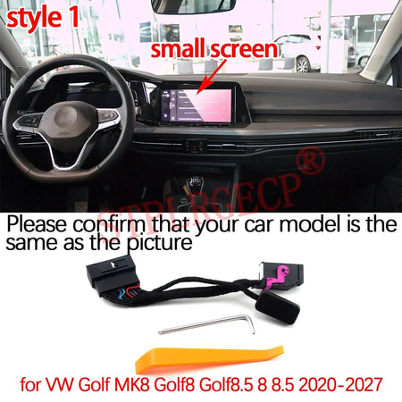 For Volkswagen VW Golf MK8 Golf8 2020-2027 Automatic Stop Start Engine System Off Cable Plug and Play Eliminator by InterCyprus Trading Ltd