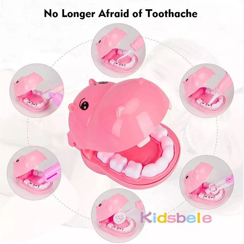 Dětská lékařská hračka 44 kusů lékařské hračky stetoskop