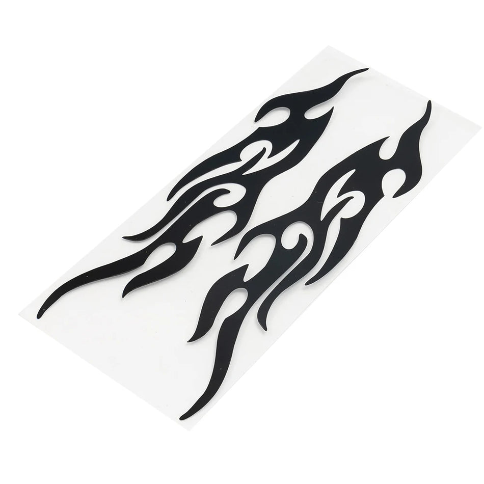 Наклейка Flame DIY из винила для автомобилей и мотоциклов, водонепроницаемая самоклеящаяся