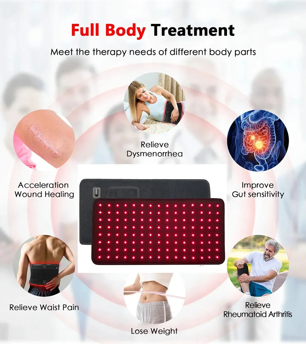 120Pcs LEDs Red And Infrared Belt - Infrared Therapy