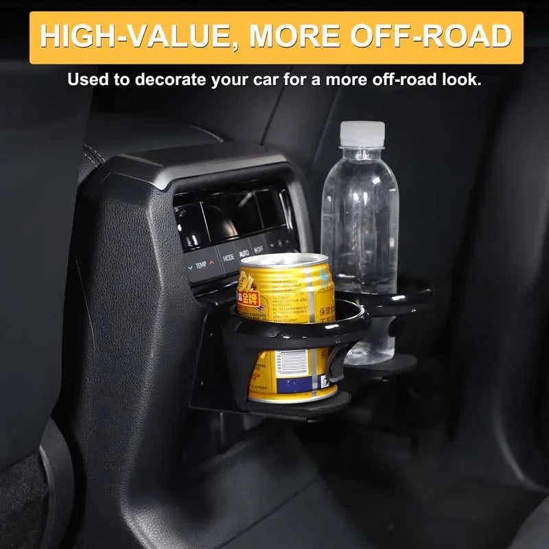 Karbon Çelik Siyah Kol Dayama Kutusu Land Cruiser Prado LC250 için