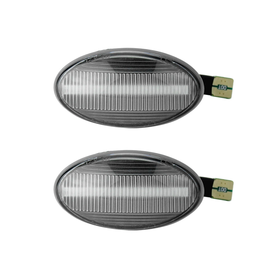 Luzes de Marcador Lateral LED Âmbar Sem Erro para Mini Cooper R50 R53 R52