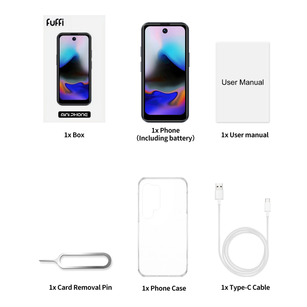 FUFFI-X7 Pro Mini Smartphone &ndash; Ultra Compact Android Phone