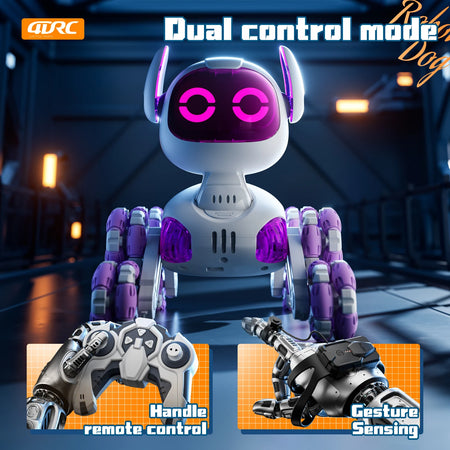 Y9 8WD RC Robot Dog Car Toy-40 Minutes Playtime With Music