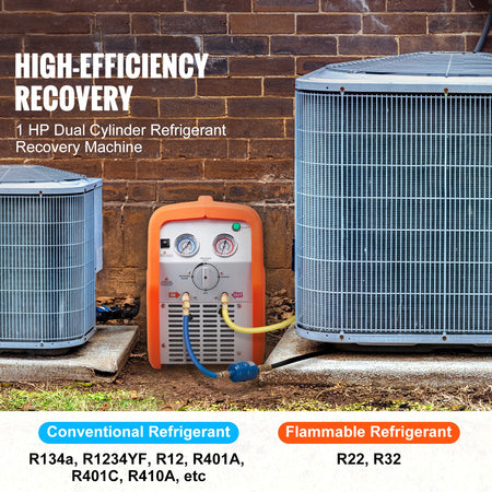 SucceBuy Portable Refrigerant Recovery Machine &ndash; Efficient