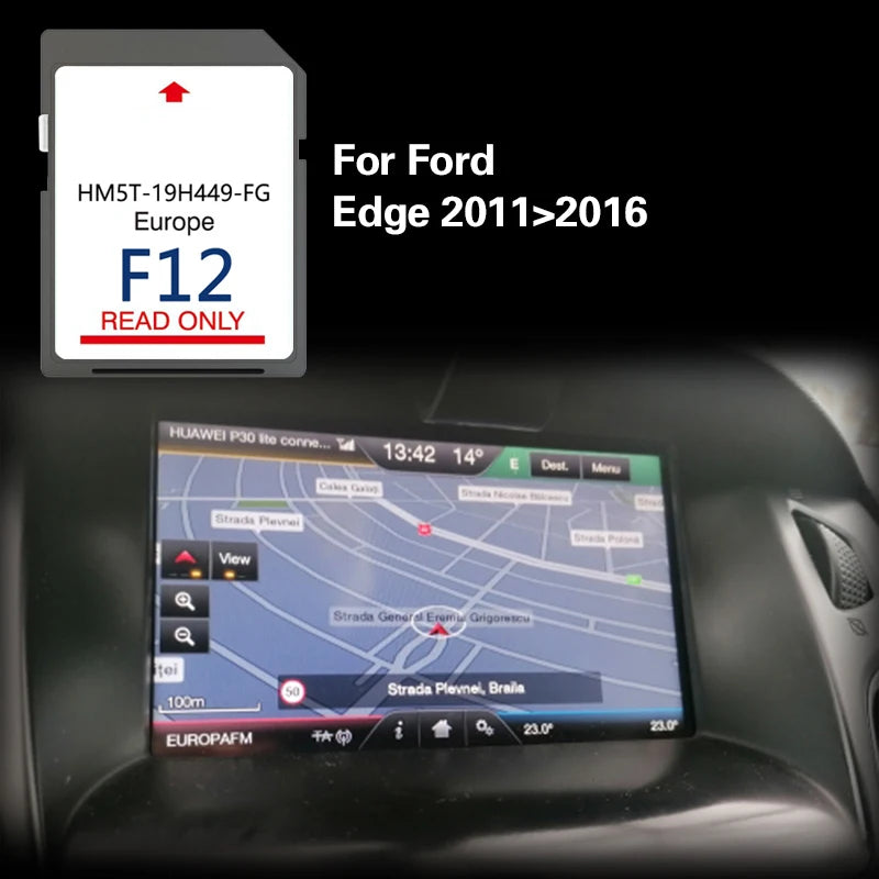 NAVINESA Ford Edge SYNC2 64GB Map Card &ndash; Full Europe CHINA / Ford Edge 2011