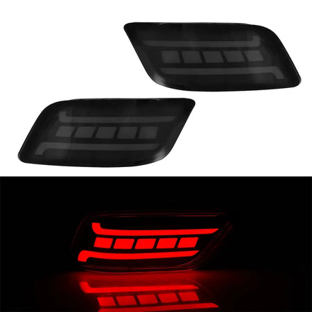 For Subaru Forester 2019 2020 2021 2022 2023 Car LED Rear Bumper Reflector Light Tail Sequential Auto Turn Signal Brake Lamp 12V by InterCyprus Trading Ltd