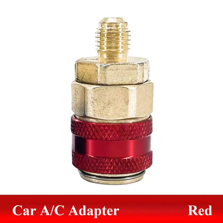 R134A Low High-Pressure Auto Car Quick Connector Refrigerant Coupler Copper Adapter Air Conditioning Connection Accessory by InterCyprus Trading Ltd