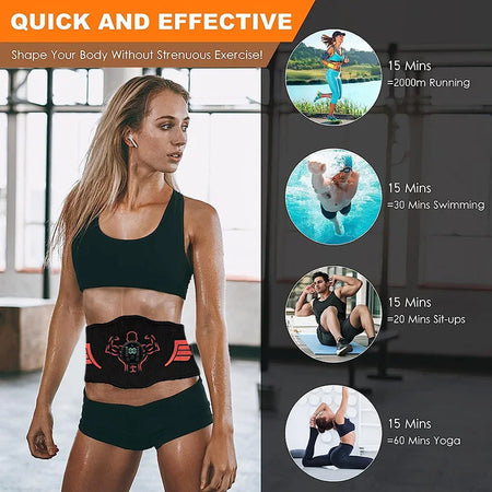 Brangdy Smart EMS Muscle Stimulator Abdominal Toning Belt
