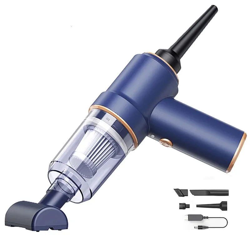 2σε1 Ασύρματη Σκούπα Αυτοκινήτου Με Βάση Φόρτισης Τύπου C