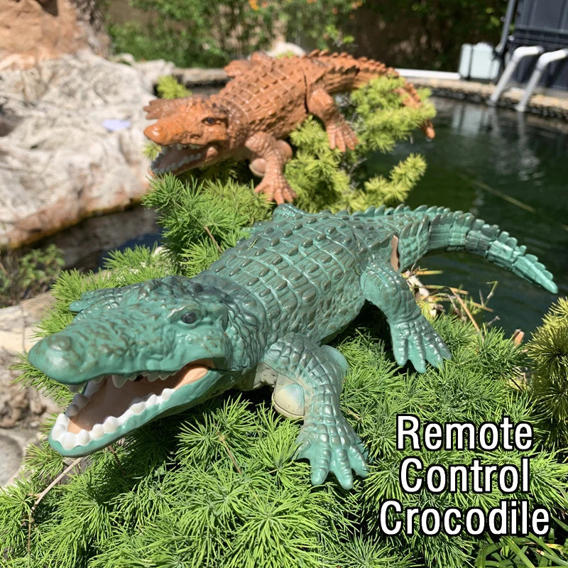 Realistic RC Crocodile &ndash; Waterproof Remote Control Fun for Kids
