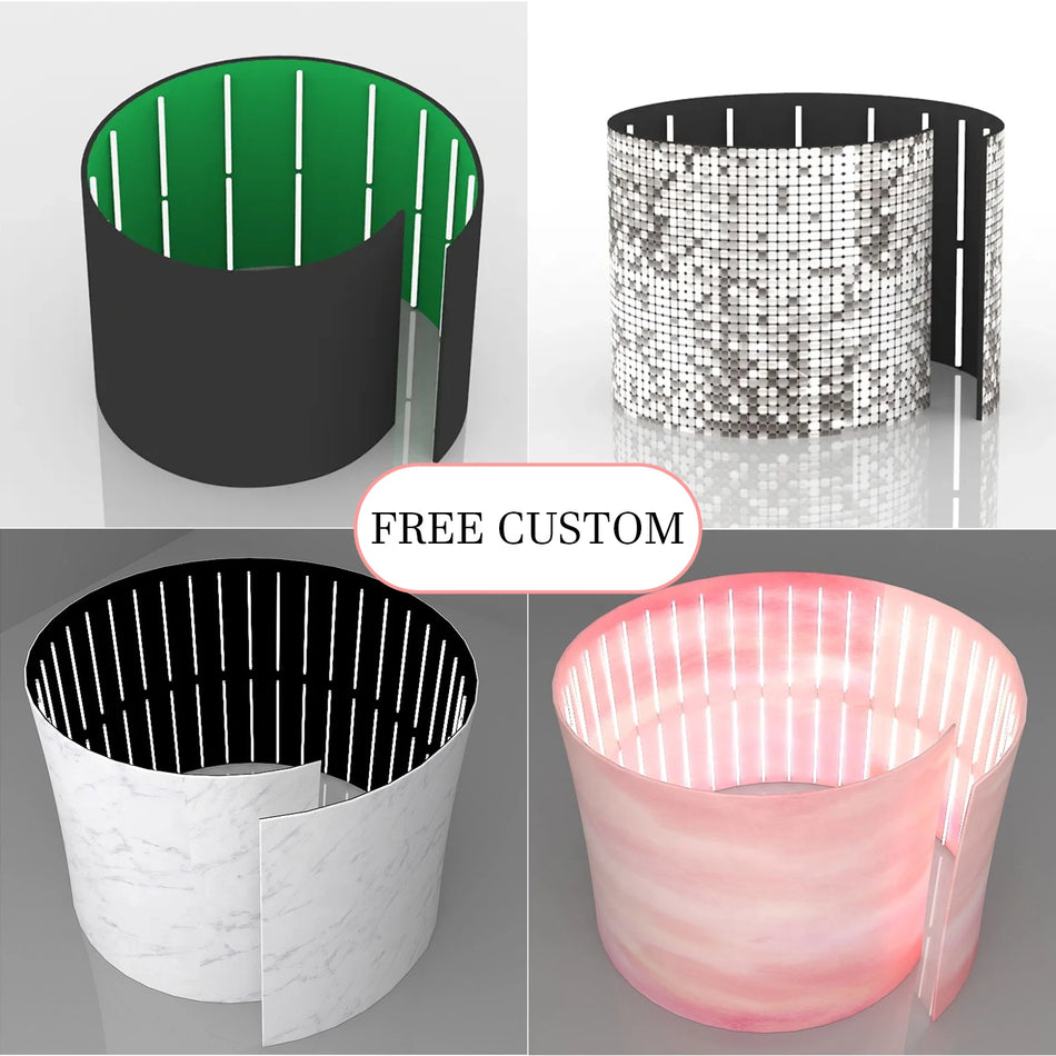 Cabina Fotografica Portatile 360 Con Luci LED RGB