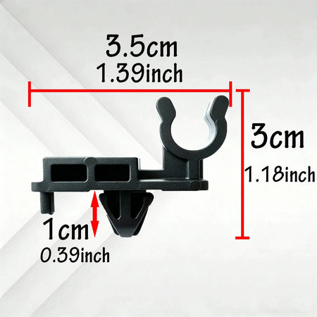 2Pcs Car Hood Prop Rod Holder Clip Support Accessories For Isuzu D-max Mu-x Mu-7 Replacement 8973013560 by InterCyprus Trading Ltd