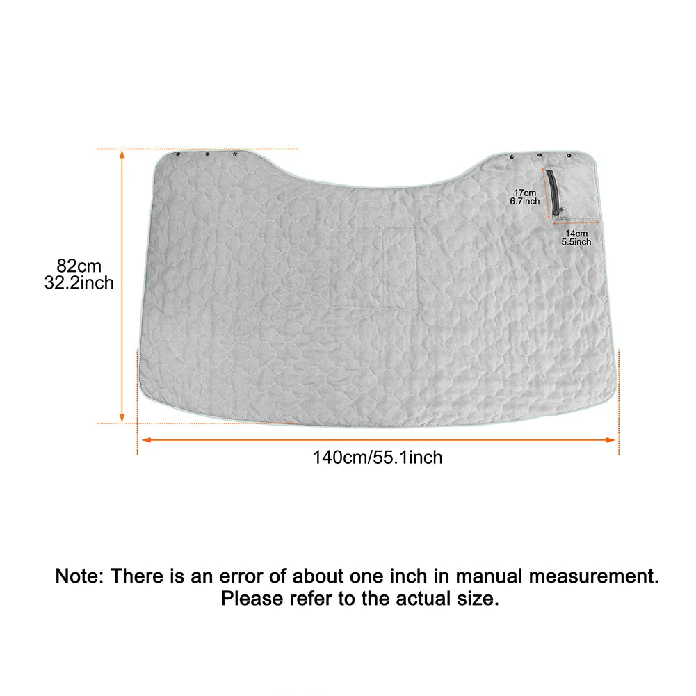 USB Heated Shawl &ndash; Three Heating Levels For Cozy Comfort