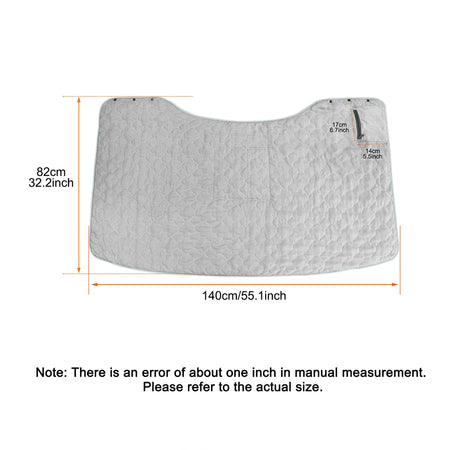 USB Heated Shawl &ndash; Three Heating Levels For Cozy Comfort