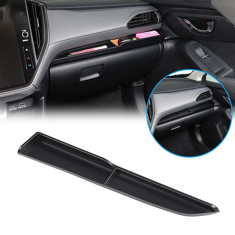 ABS Black Glove Box Organizer for Subaru WRX 2022 to 2025