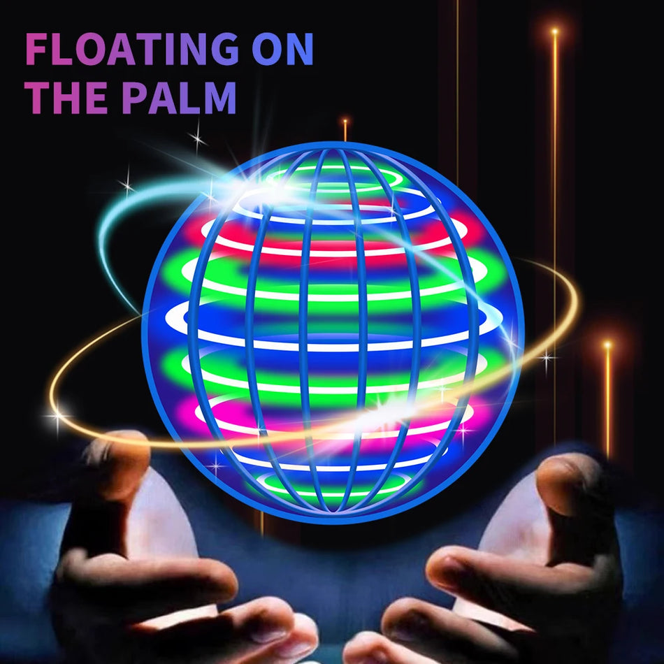 Flying Ball Spinner Toy &ndash; 360 Degree Rotating LED Fun