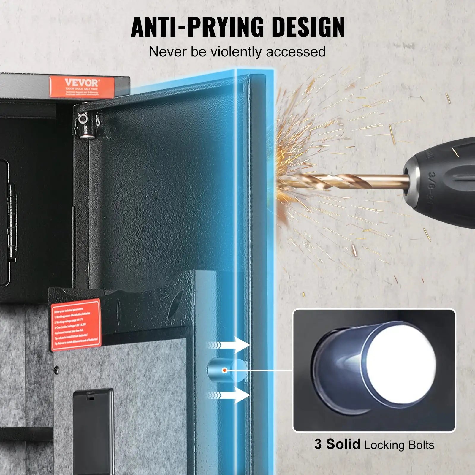 6-8 Rifles Gun Safe &ndash; Digital Keypad Access