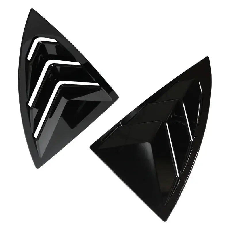 For Tesla Model Y 2019-2023 Rear Side Blind Window Rear Triangle Window Spoiler Louver Shutter Cover Accessories by InterCyprus Trading Ltd