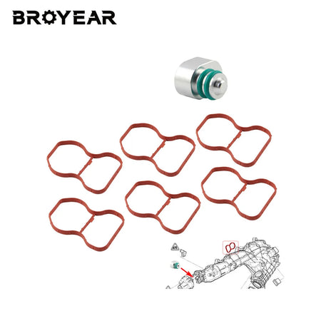 Aluminum Swirl Flap Repair Kit For BMW N57 E90 E91 E92 E93 F07 F10 F11 by InterCyprus Trading Ltd