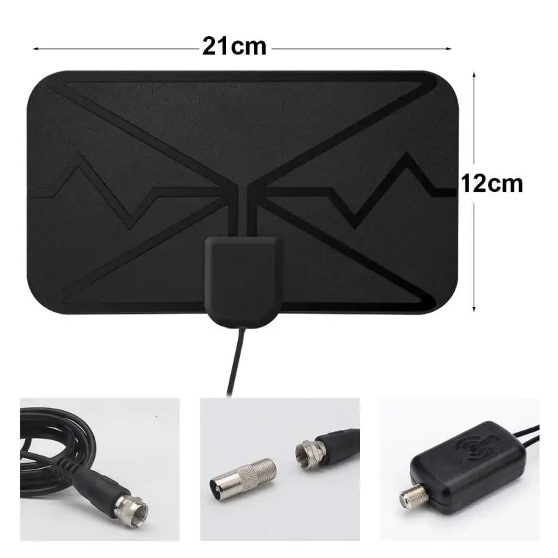 Miles AAR5 Smart TV Antenna &ndash; Amplified 4K DVB-T2 Reception
