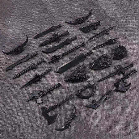 Medieval MOC Weapon Figure Building Blocks - Perfect Gift for Children