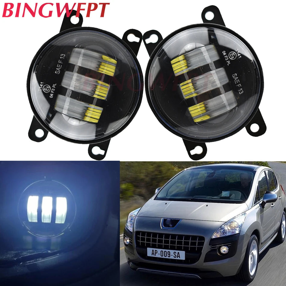 Faruri de ceață cu luminozitate ridicată pentru Peugeot 207/301/308/307/3008/407/408/607/2008