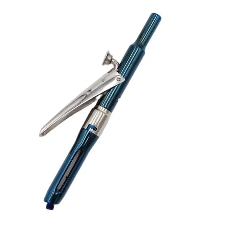 Dental Anesthetic Syringe Stainless Steel &ndash; Autoclavable blue