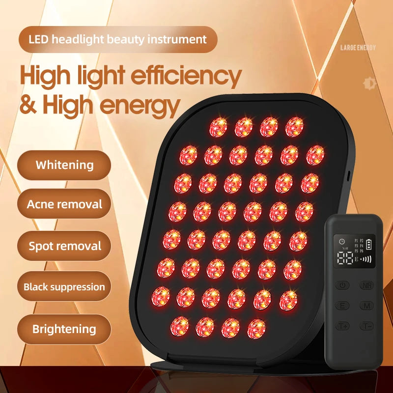 VamsLuna LED Red Light Panel &ndash; Infrared 850nm Skin Health