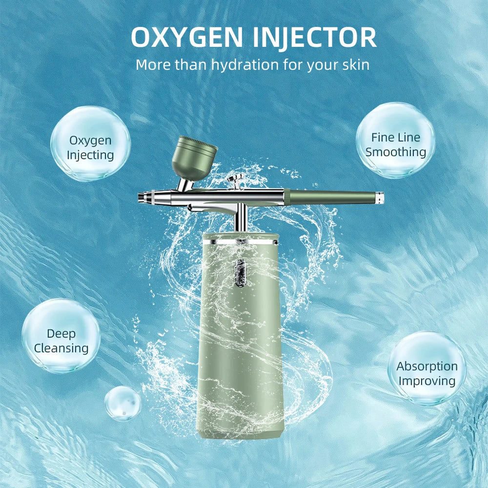 Mini Oxygen Injector Handheld &ndash; Deep Hydrating Rejuvenation