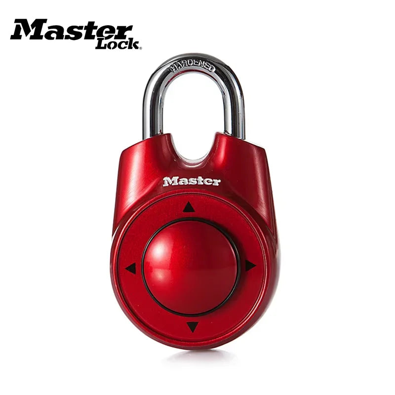 Master Lock 1500ID Password Padlock - Keyless Security Red