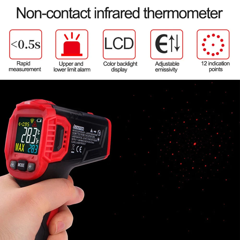 HT650 Infrared Thermometer &ndash; Non Contact IR Temp Meter