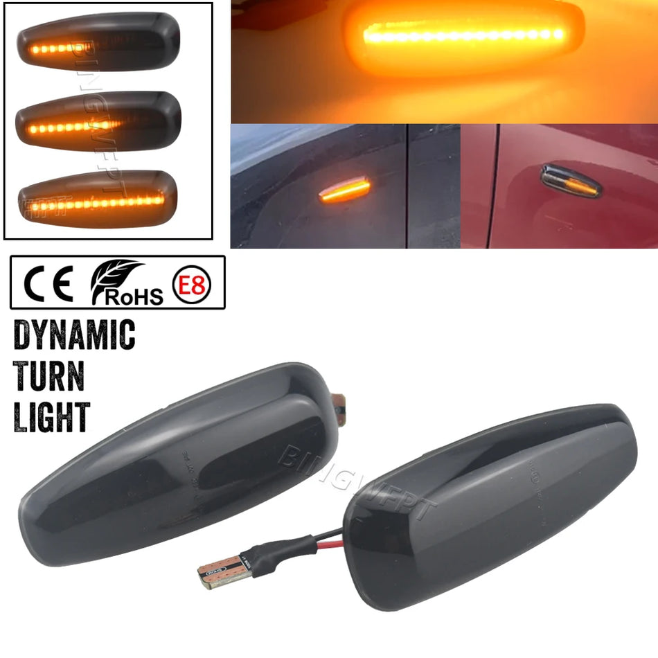 LED dynamické boční světla pro Kia Ceed ED Pro, pro Hyundai Avante HD