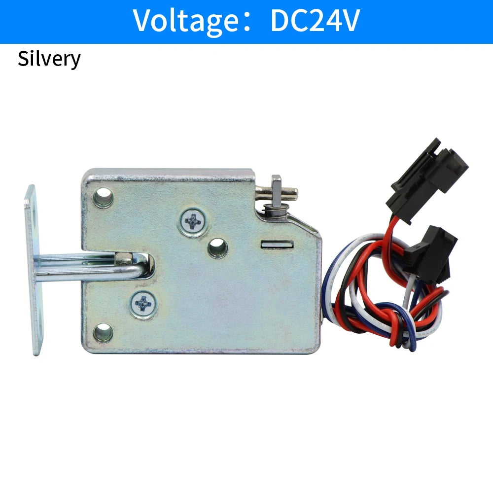 XG70A Electromagnetic Lock &ndash; Three-Voltage Compatibility Silver-DC24V-1.2A